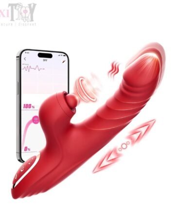 Vibrator Thrusting Dildo For Women