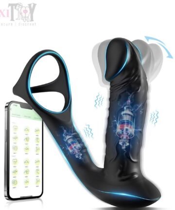 Wiggling Prostate Massager Adult Sex Toy