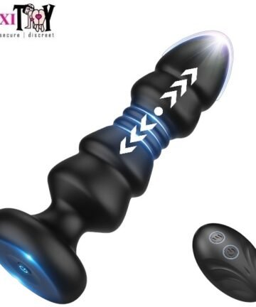 Thrusting Sex Toys Anal Plug
