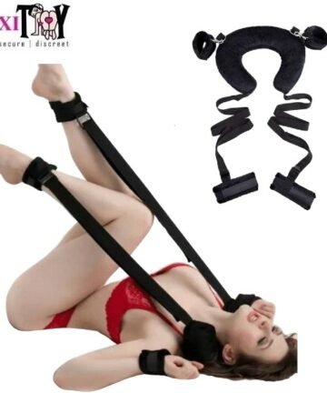 Soft pillow open leg Neck to Ankle Restraints For Women