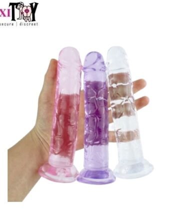 Crystal Penis Twin Color Dildo In Pakistan