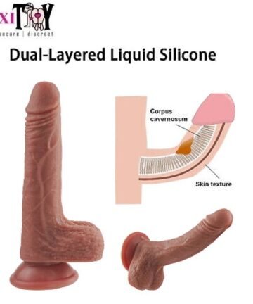 Double Layered Realistic Dildo In Pakistan